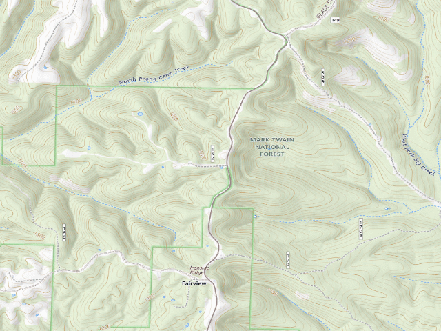 USGS topographic map of Tidwell