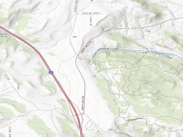 USGS topographic map of Tie City