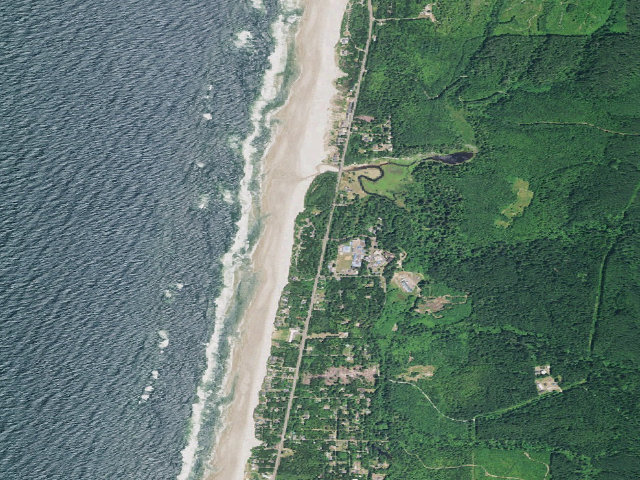 Aerial image of Tillicum Beach (Campground & Picnic Site)