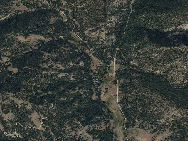 Aerial image of Timber Creek Campground