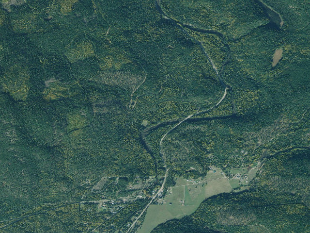 Aerial image of Timberlane Campground