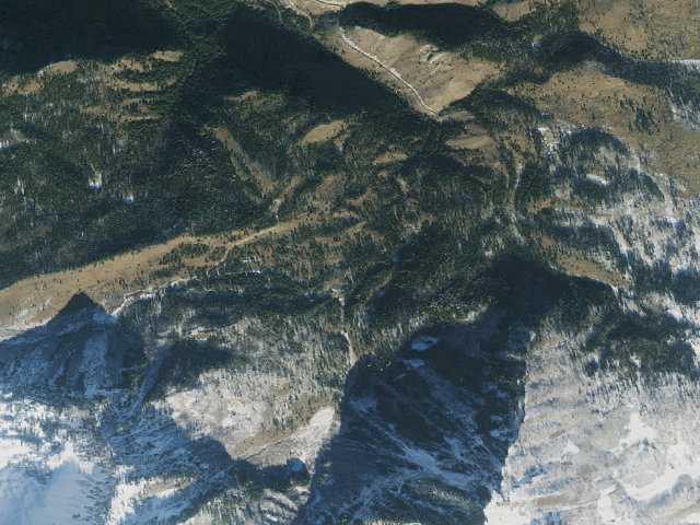 Aerial image of Timpooneke Campground