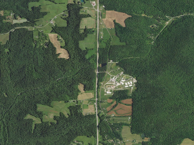 Aerial image of Tipsaw Recreation Area