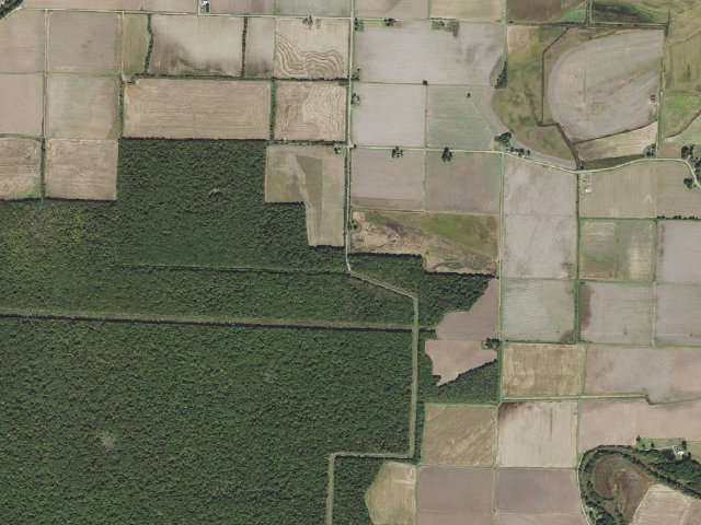 Aerial image of Tipton Access Camping Area