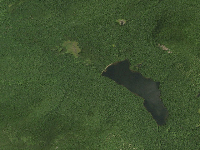 Aerial image of Tirrell Pond North Tentsites [DEC #3979] (Blue Mountain Wild Forest)