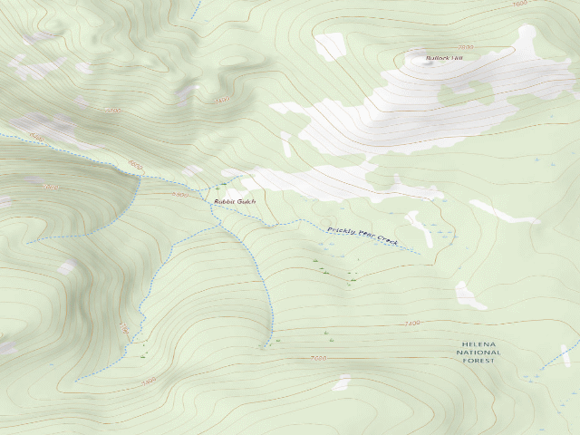 USGS topographic map of Tizer Rd 164 006