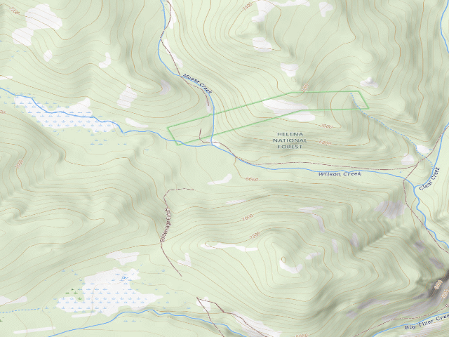 USGS topographic map of Tizer Rd 4032 022