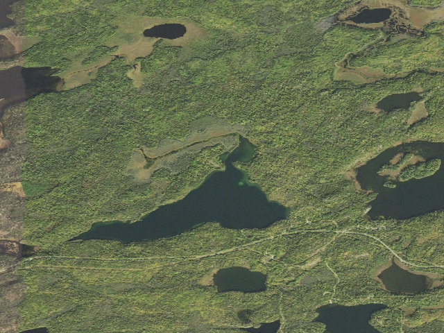 Aerial image of Tofte Lake Site 1
