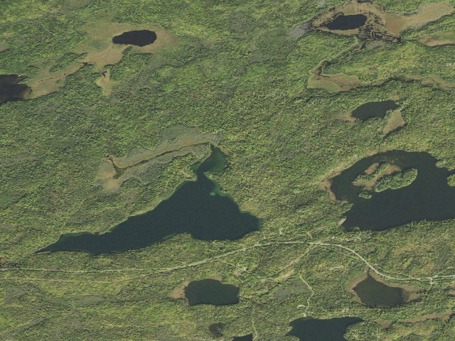 Aerial image of Tofte Lake Site 2