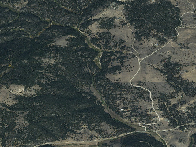 Aerial image of Toll Mountain Campground