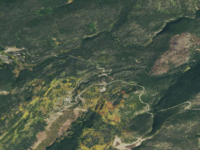 Aerial image of Tom Bennett
