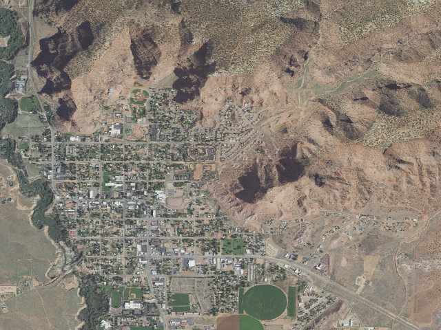 Aerial image of Tom'S Canyon Trail