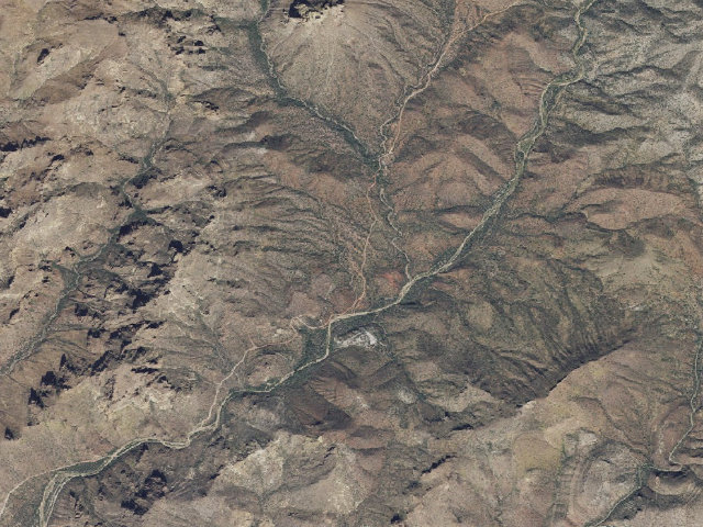Aerial image of Tonto National Forest