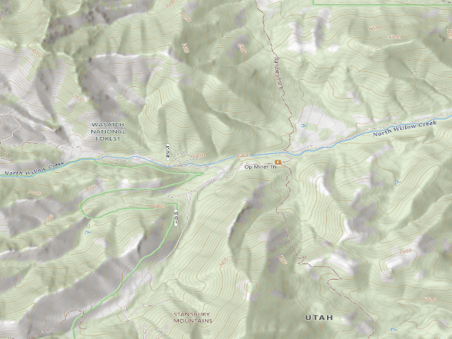 USGS topographic map of Tooele County