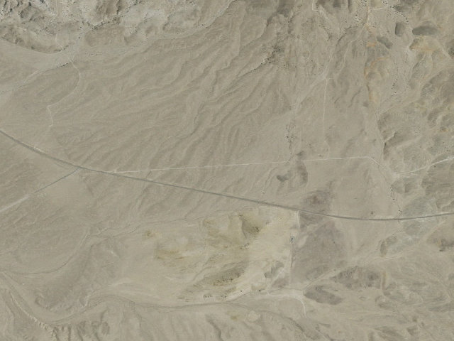 Aerial image of Topaz Mountain Rockhound Recreation Area