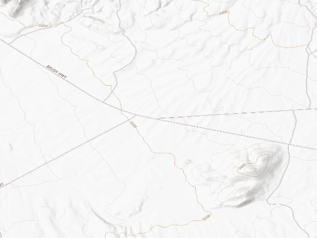 USGS topographic map of Topaz Mountain
