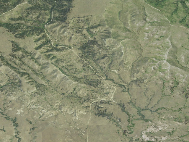 Aerial image of Tornado Damage