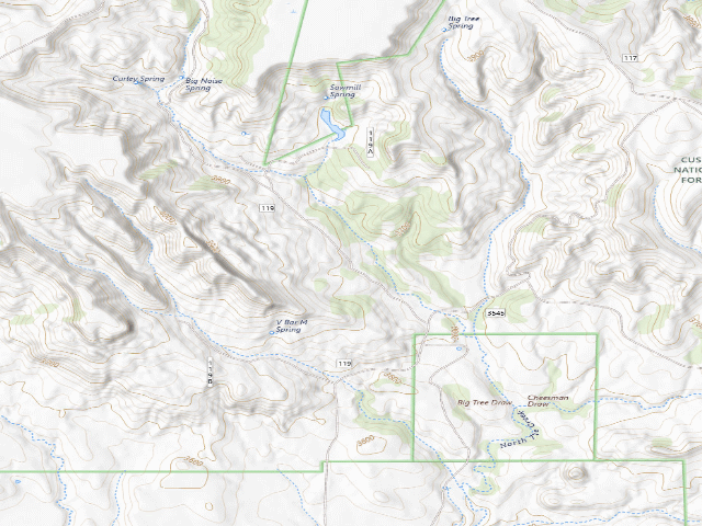 USGS topographic map of Tornado Damage