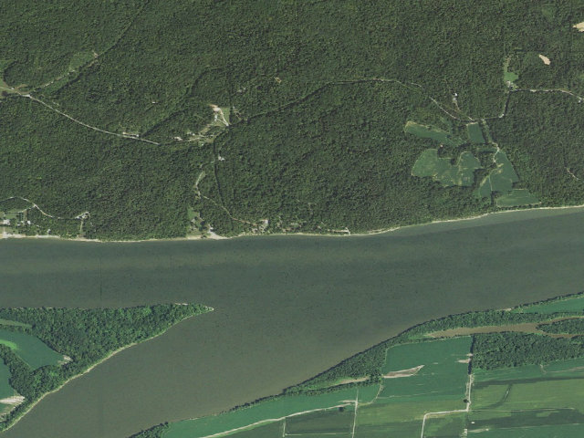 Aerial image of Tower Rock Cg