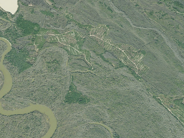 Aerial image of Townsend WMA - Cowhouse Lake Campground