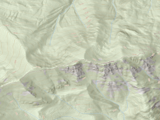 USGS topographic map of Tr1036 Camp 3