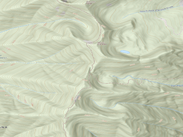 USGS topographic map of Tr335 Site 1