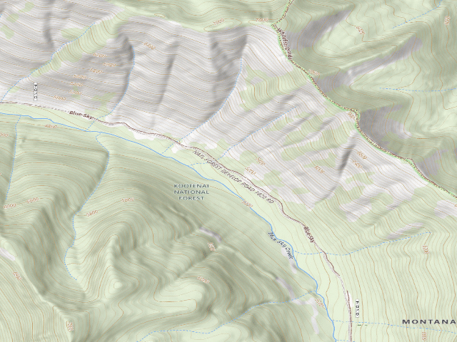 USGS topographic map of Tr74 Site 2