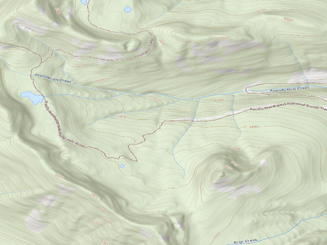 USGS topographic map of Tr77 Site 2