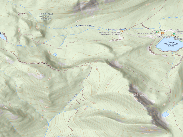 USGS topographic map of Tr88 Site 1