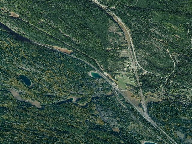 Aerial image of Track Lake 1