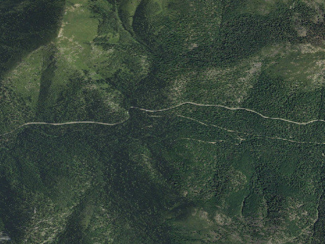 Aerial image of Trail Creek