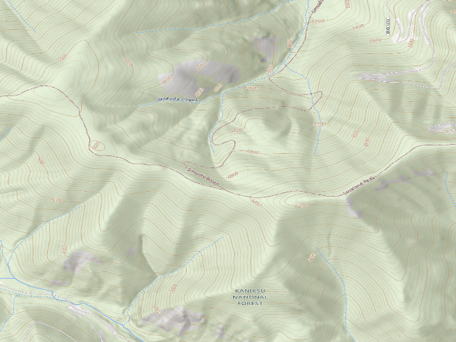 USGS topographic map of Trail1070-002