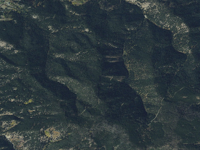 Aerial image of Trailhead Spur Off Moser 621