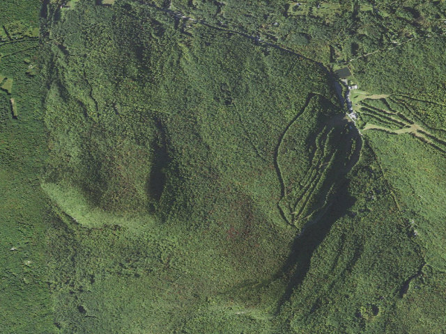 Aerial image of Trapper John Shelter