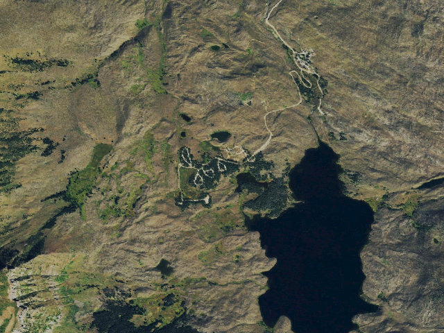 Aerial image of Trappers Lake/Bucks