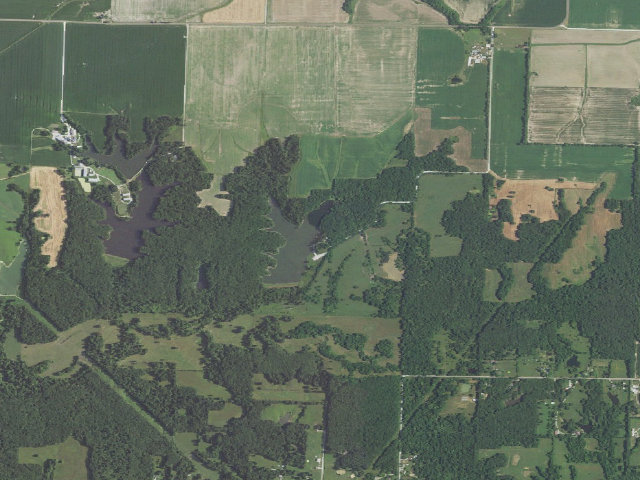 Aerial image of Tri-City Community Lake