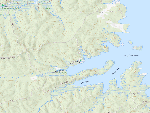 USGS topographic map of Trigg County