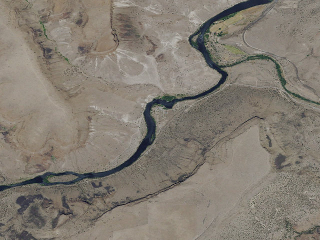 Aerial image of Trout Creek Campground