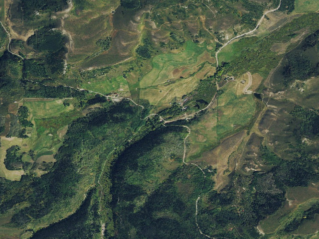 Aerial image of Trout Creek