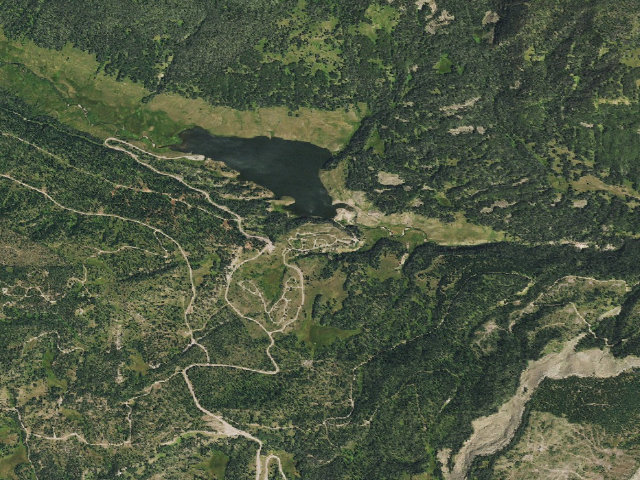 Aerial image of Trujillo Meadows