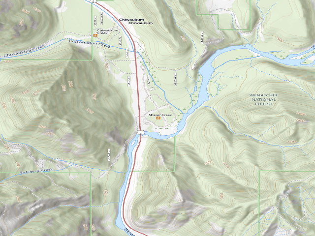 USGS topographic map of Tumwater