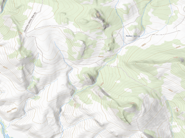 USGS topographic map of Turd Tree