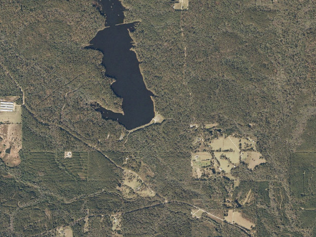 Aerial image of Turkey Fork Rec.Area