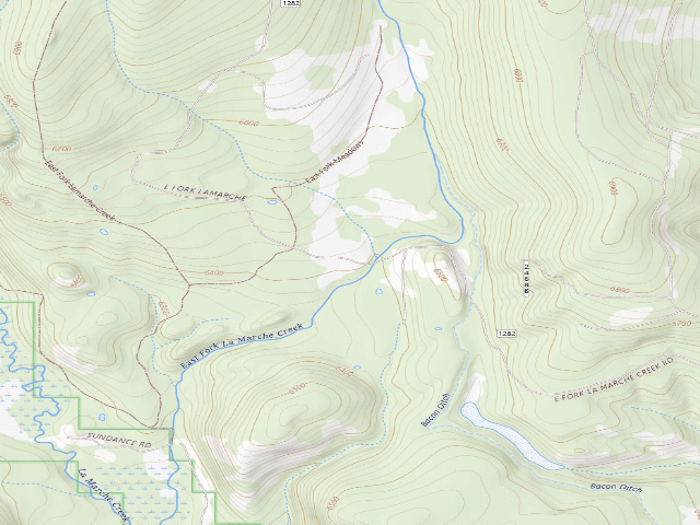 USGS topographic map of Turn Out