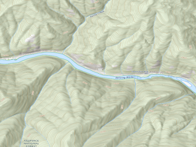 USGS topographic map of Turnaround Camp-015