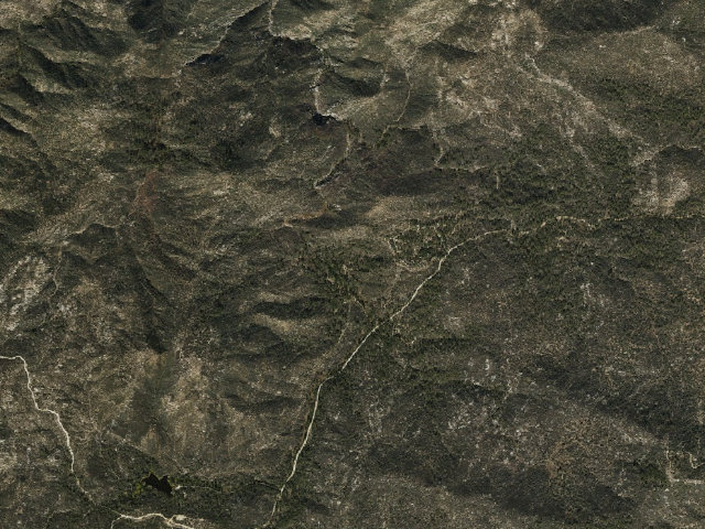 Aerial image of Turney Gulch Group Campground