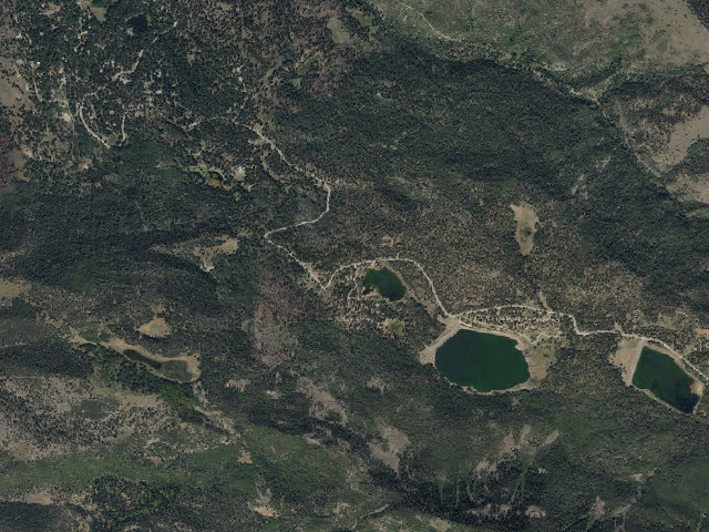 Aerial image of Tushar Lakeside Campground-A