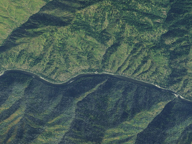 Aerial image of Twenty Mile Bar