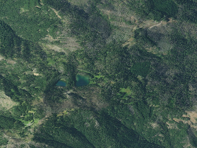 Aerial image of Twin Lakes