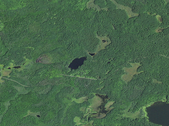 Aerial image of Twin Lakes